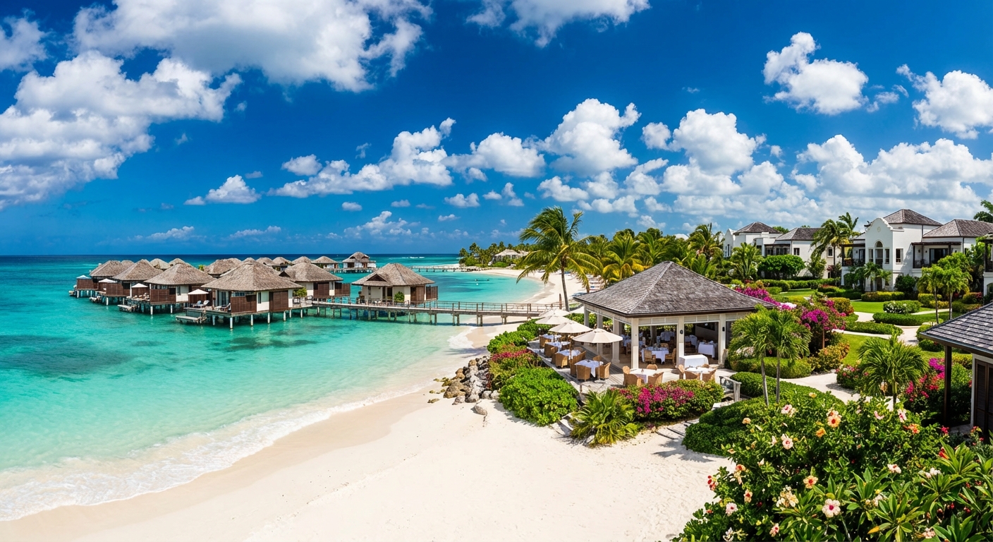 Luxury all-inclusive resort