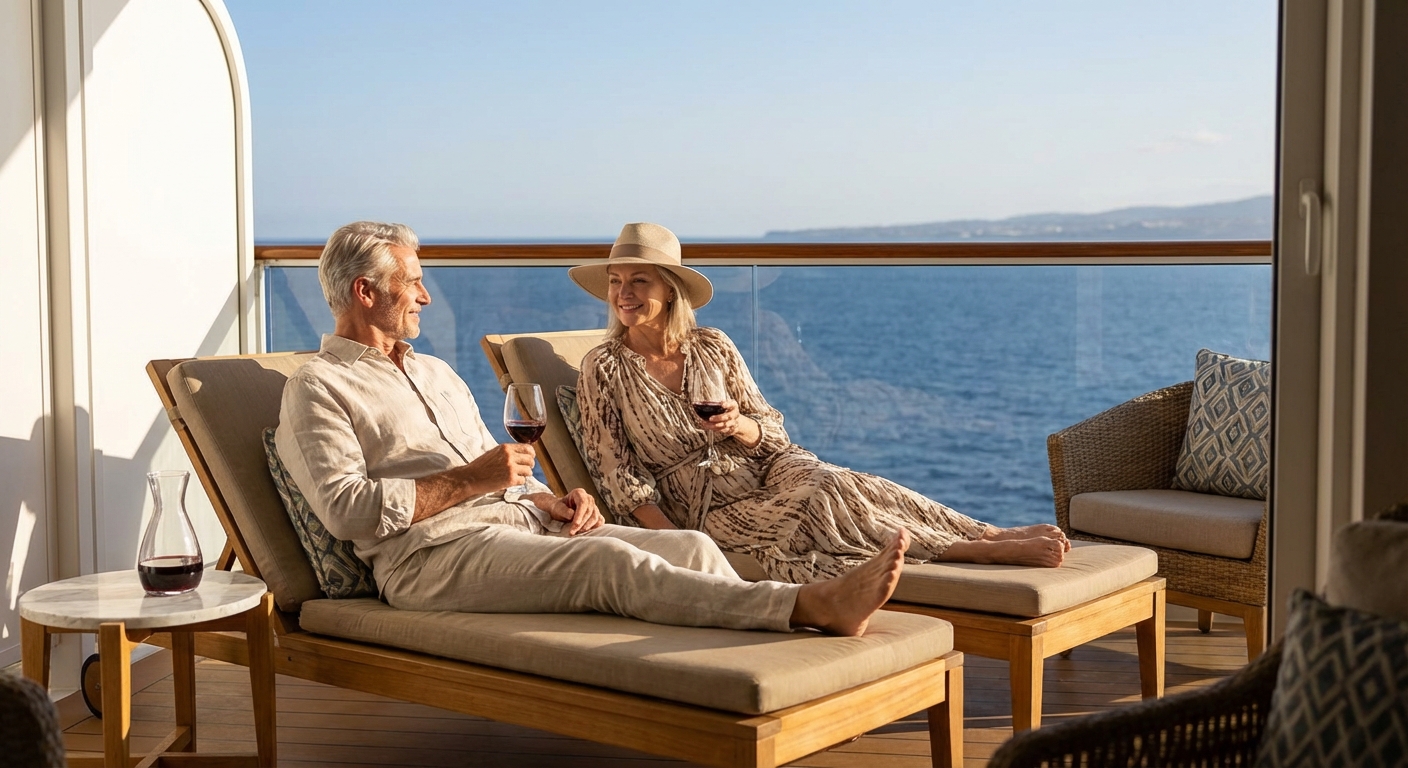 Retirees on a cruise