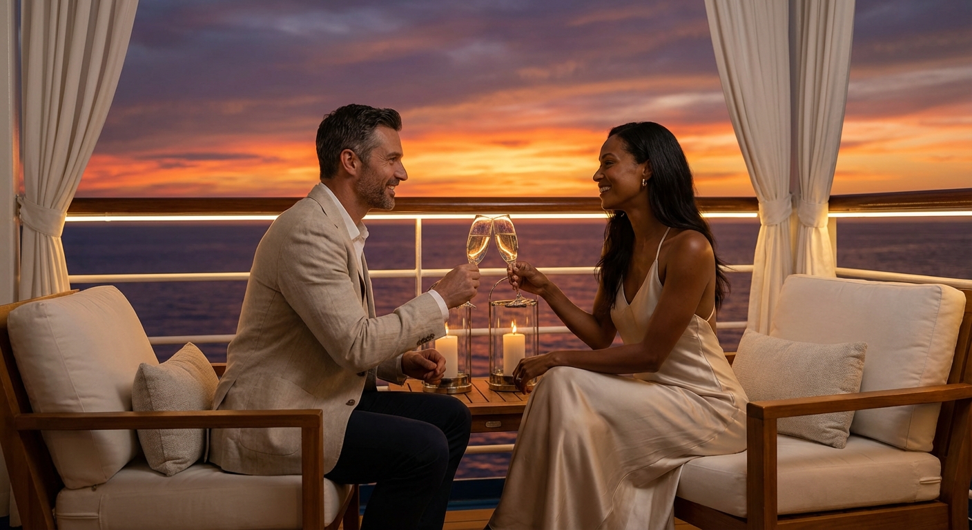 Couples on a cruise